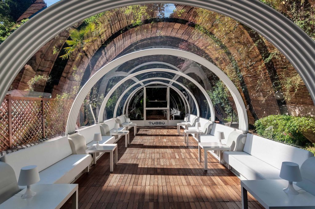 米格尔天使酒店 马德里 内观 照片 The Pergola